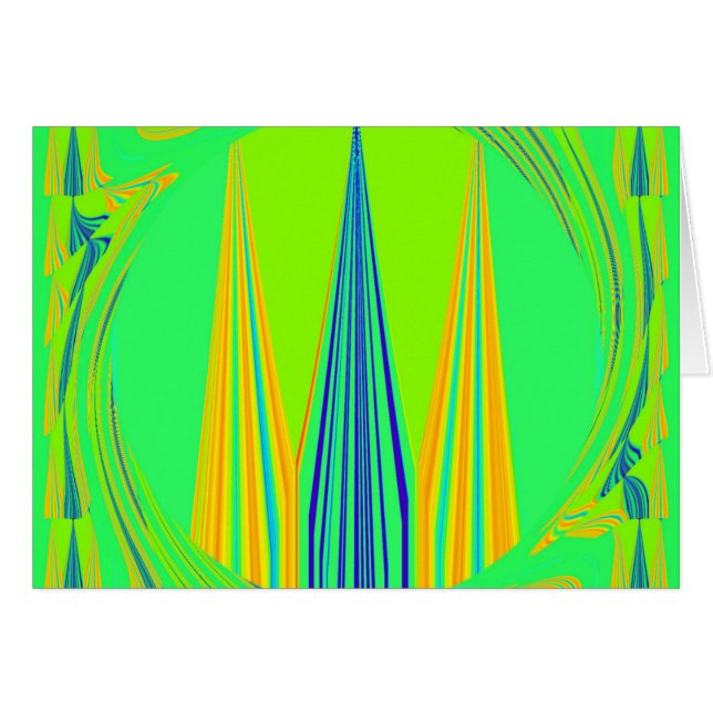 Greeting Card Horizontal Template (Front Horizontal)