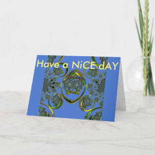 Greeting Card Horizontal Template