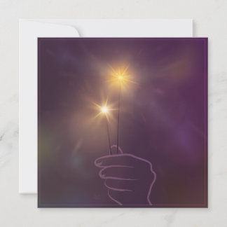Greeting card "Light smuggler"