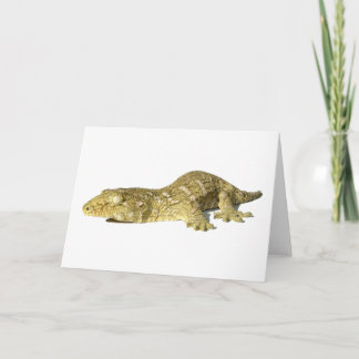 Greeting Card - New Caledonian Giant Gecko