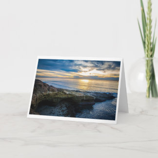 Greeting Card - Ocean Cliffs