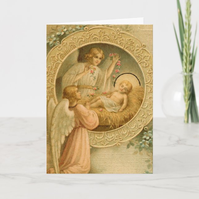 Greeting Card (Scripture): Lk 2:10-11 Love Came (Front)