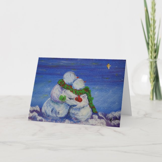 Greeting Card, Standard white envelopes included Holiday Card (Front)