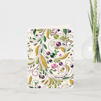 Greeting Card - Tuscan Circle