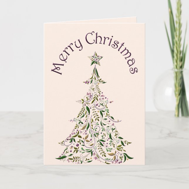 Greeting Card - Tuscany Tree (Front)