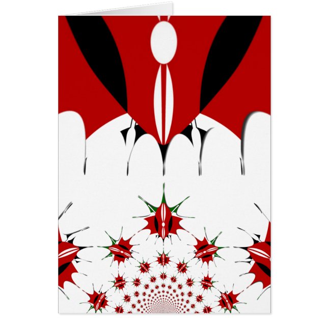 Greeting Card Vertical Template (Front)