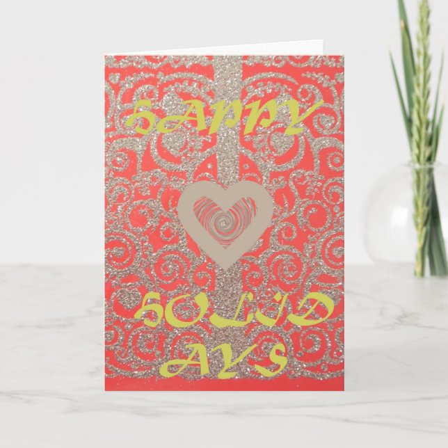 Greeting Card Vertical Template (Front)