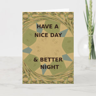 Greeting Card Vertical Template