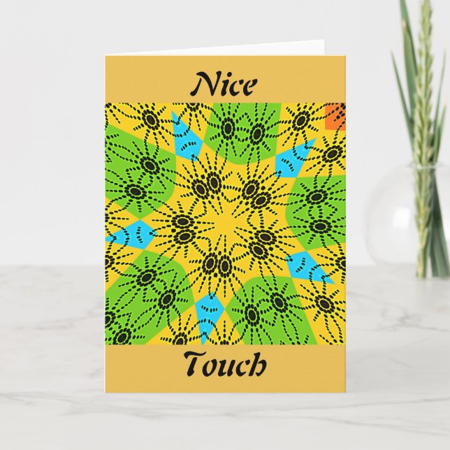 Greeting Card Vertical Template (Front)