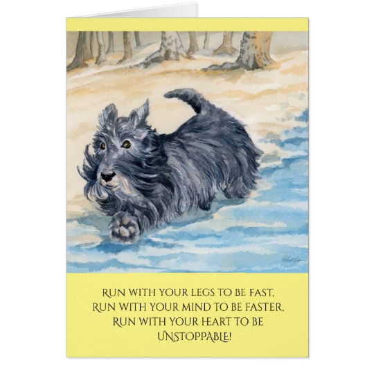 Greeting Card w/ envelope - Be Unstoppable