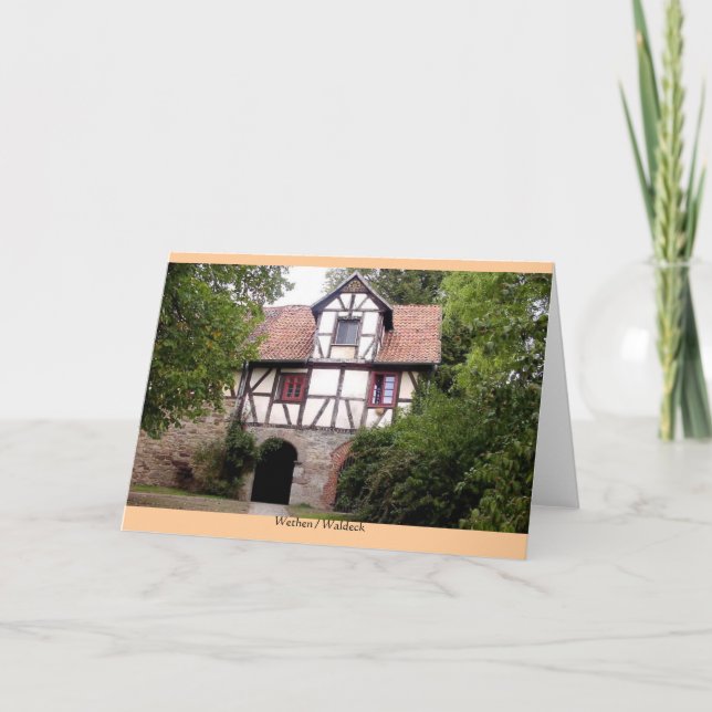 Greeting Card: Wethen / Waldeck Card (Front)
