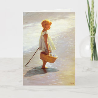 Greeting Card With I. Davidi Painting