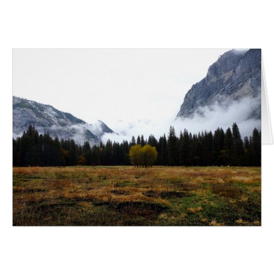 Greeting Card - Yosemite in Autumn