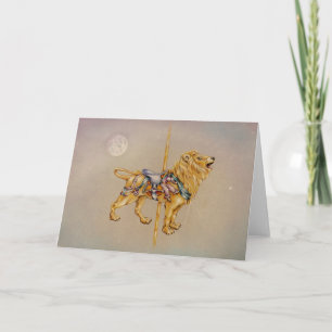 Greeting Cards - Carousel Lion