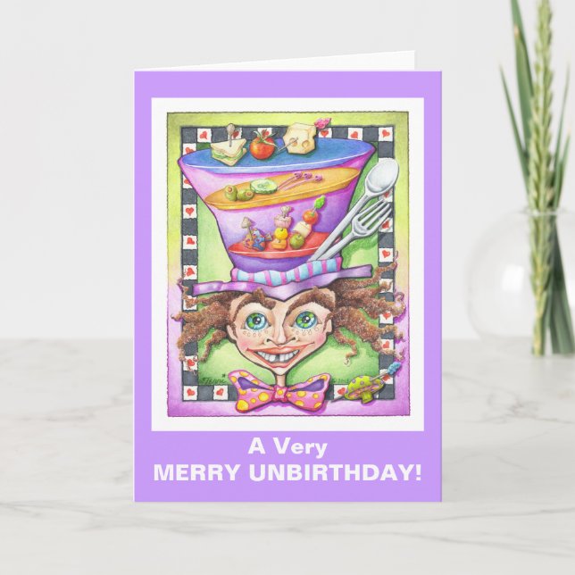 GREETING CARDS - THE MAD PLATTER (Front)