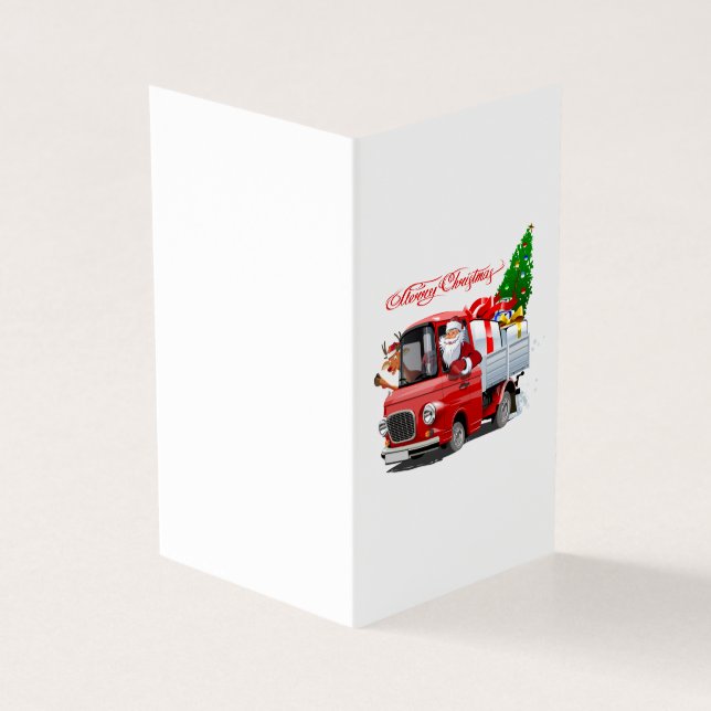 Greeting Christmas Card (Outside)