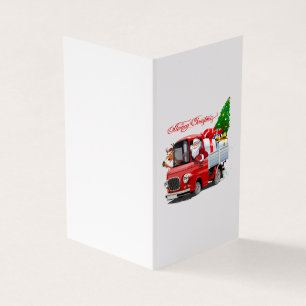 Greeting Christmas Card