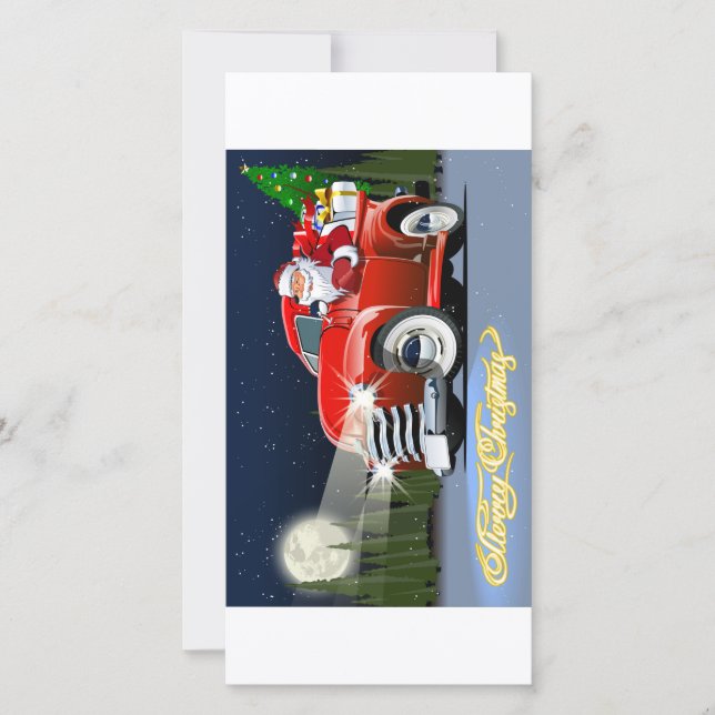 Greeting Christmas Card (Front)