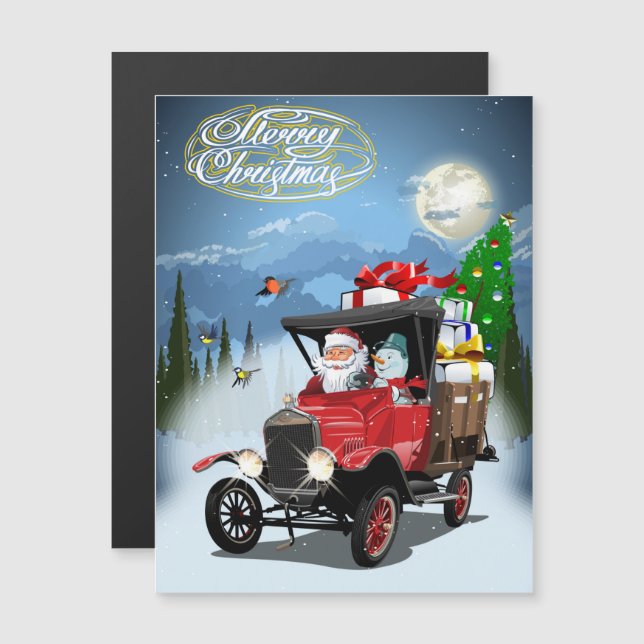 Greeting Christmas Card (Front/Back)