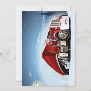 Greeting Christmas Card