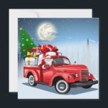 Greeting Christmas Card<br><div class="desc">Cartoon greeting Christmas card</div>