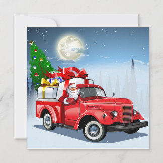 Greeting Christmas Card