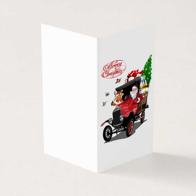 Greeting Christmas Card (Outside)