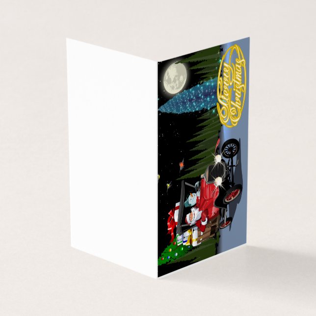 Greeting Christmas Card (Outside)