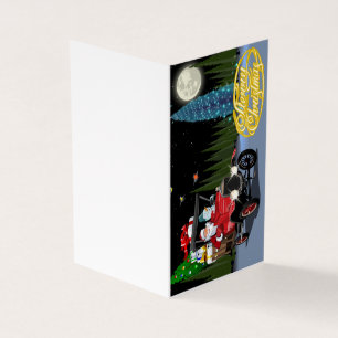 Greeting Christmas Card