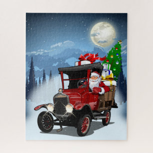 Greeting Christmas Card Jigsaw Puzzle