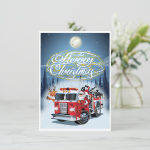 Greeting Chrustmas card