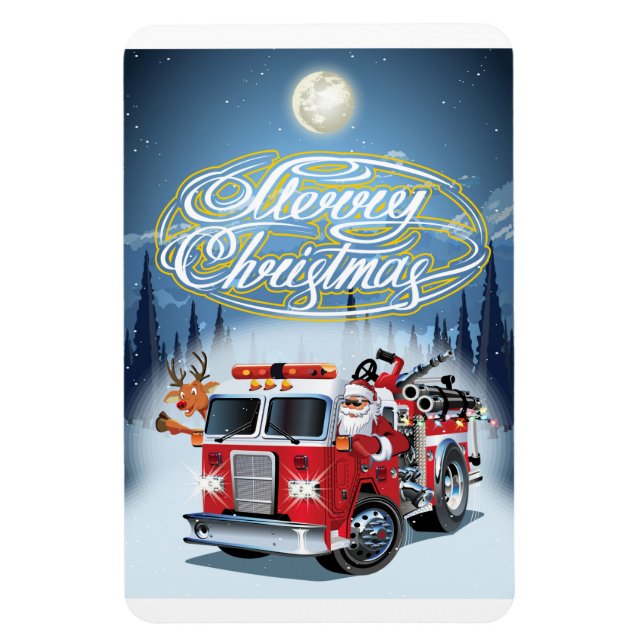 Greeting Chrustmas card Magnet (Vertical)