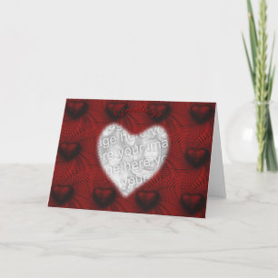 Greeting for a heart 2 card