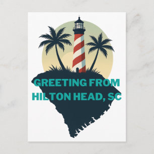 Greeting from Hilton Head Island 2025 Postcard