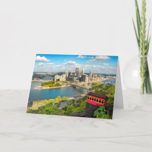 Greeting From Pittsburgh PA Holiday Card