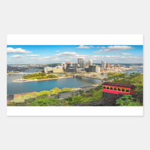 Greeting From Pittsburgh PA  Sticker