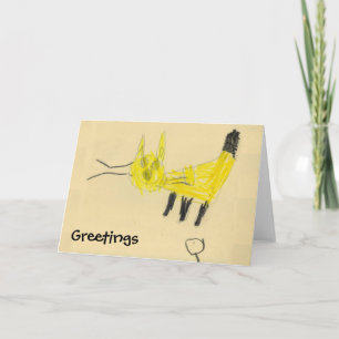 Greeting from Q-KAT Card