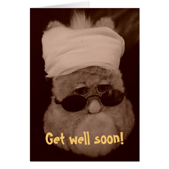 Greeting map “GET wave soon! “ Card