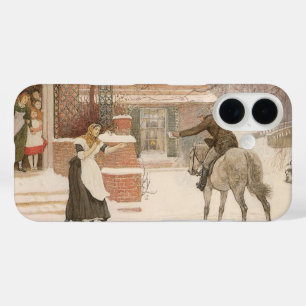 Greeting the Postman by Robert Walker Macbeth iPhone 16 Case