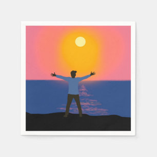 Greeting to the Sun   Napkin
