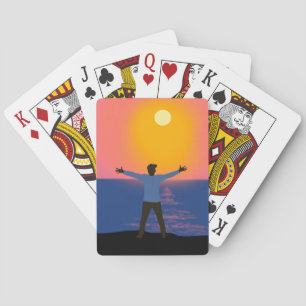 Greeting to the Sun    Playing Cards