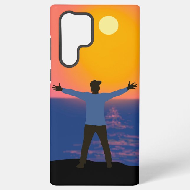 Greeting to the Sun   Samsung Galaxy S22 Ultra Case (Back)