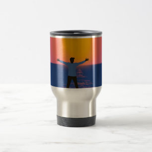 Greeting to the Sun Travel Mug