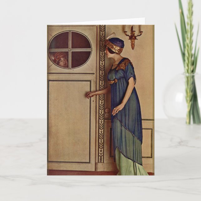 GreetingCard - Vintage Fashion Card (Front)