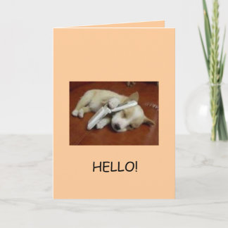 Greetings! Card