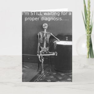 greetings card MENIERE'S DIAGNOSIS