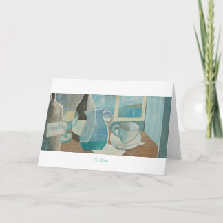Greetings Card: Vin Blanc. St Ives Series. Card