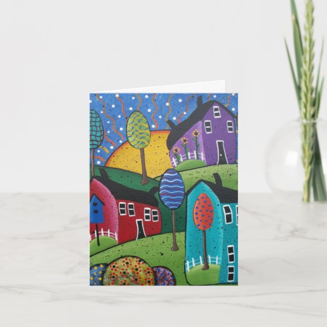 Greetings Card - We Have Moved (Front)