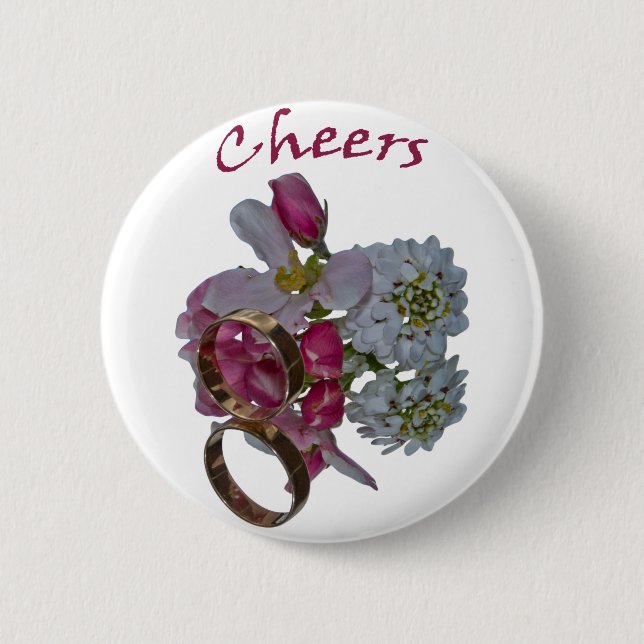 Greetings -Cheers 2 Inch Round Button (Front)