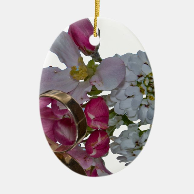 Greetings -Cheers Ceramic Ornament (Front)